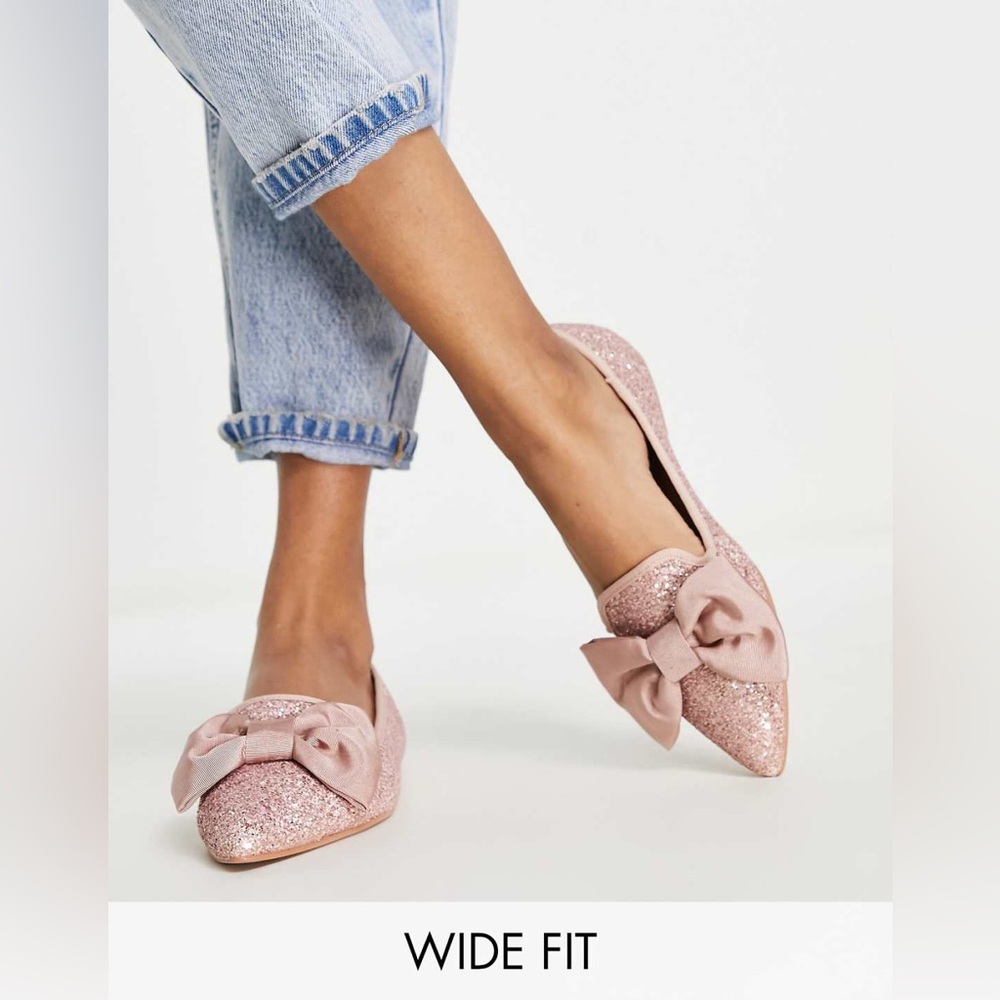 ❤️ASOS glitter flats 6W